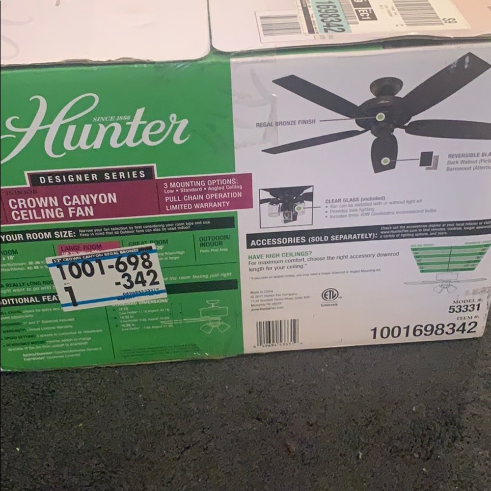 Ceiling fan - Picture 4 of 4